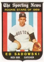 1959 Topps Baseball Cards      139     Ed Sadowski RS RC